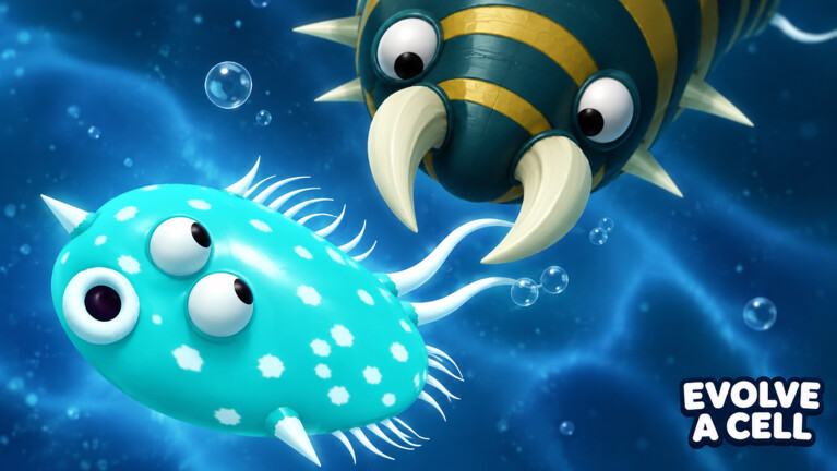Evolve a Cell pond gameplay artwork
